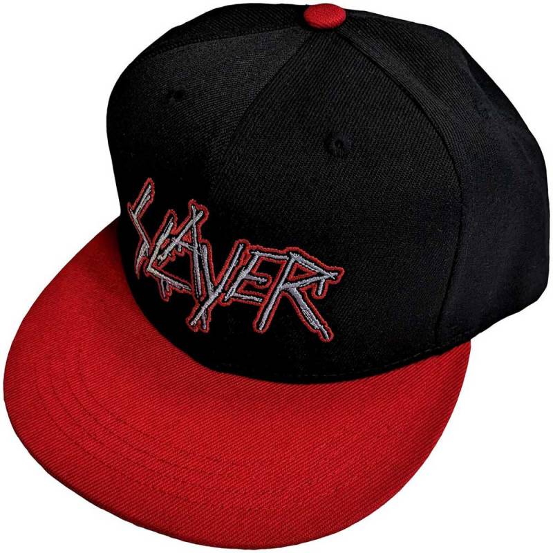 【予約商品】SLAYER Unisex Snapback Cap: Dripping Logo Outline (Red & Black)