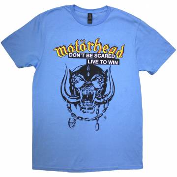 【予約商品】MOTORHEAD バンドTシャツ ユニセックス: Live To Win (Blue) - BLUE