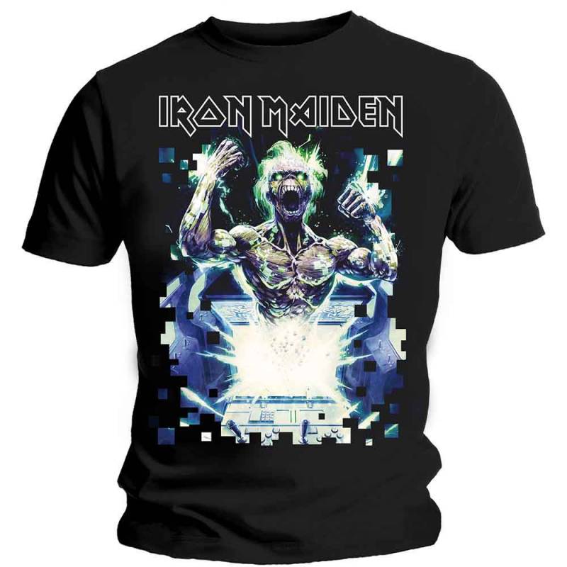 【予約商品】IRON MAIDEN バンドTシャツ ユニセックス: Speed of Light (Black)
