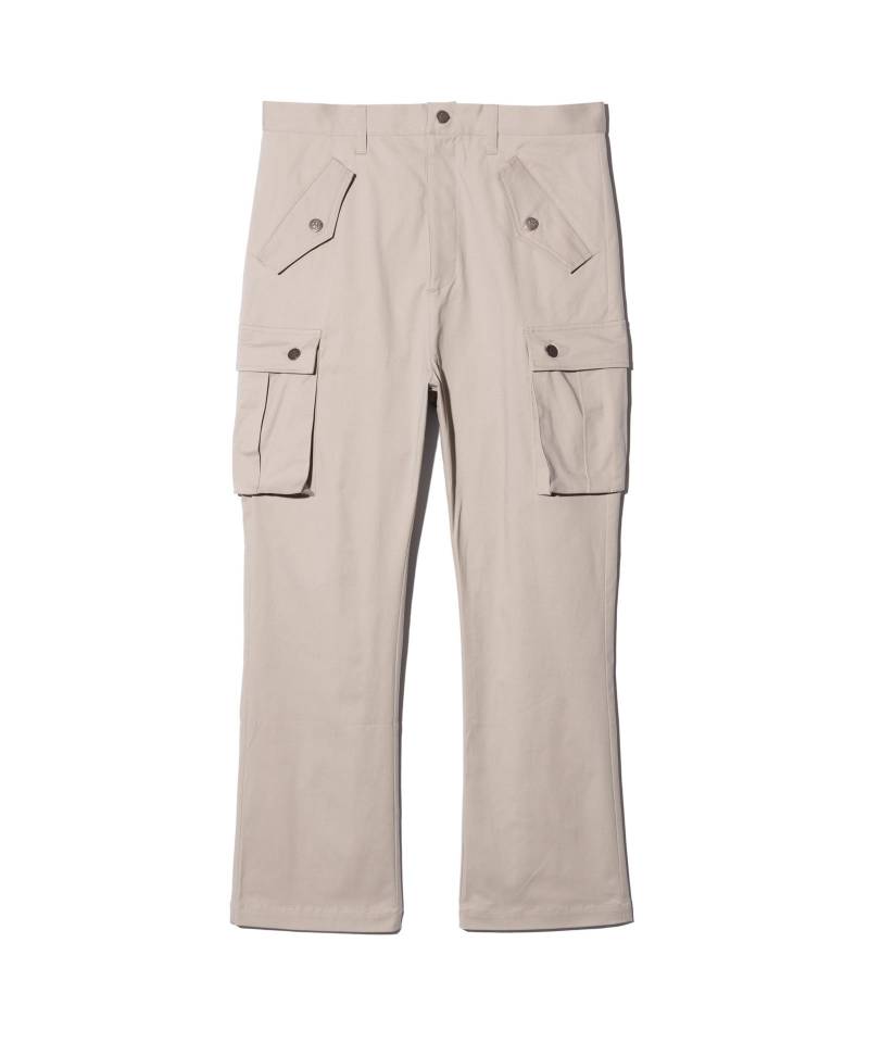 【予約商品】glamb(グラム) Sarrouel Flare Cargo Pants / サルエルフレアカーゴパンツ - Beige