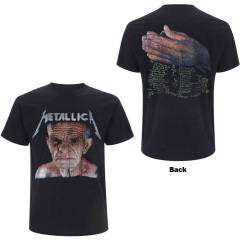 【予約商品】METALLICA バンドTシャツ ユニセックス: Neverland (Black) (Back Print) - BLACK