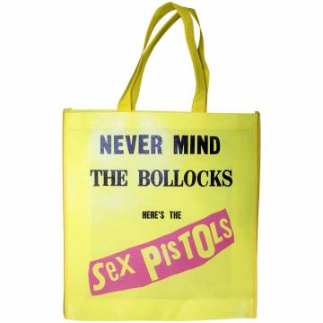 【予約商品】THE SEX PISTOLS Eco Bag: Never Mind The Bollocks Original Album - YELLOW