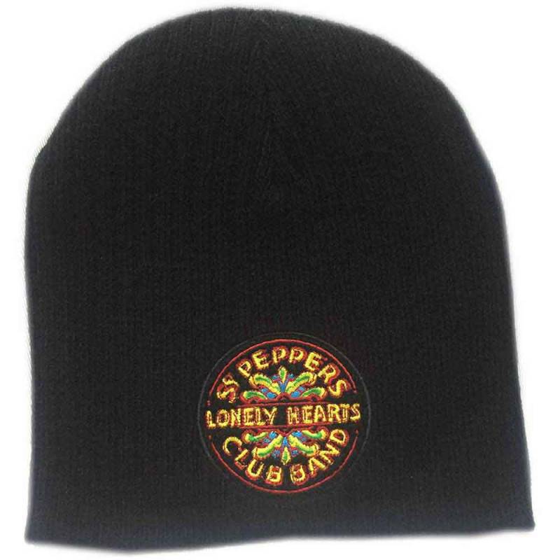 【予約商品】THE BEATLES Unisex Beanie Hat: Sgt. Pepper (Black)