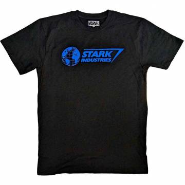 【予約商品】Marvel Comics ユニセックスTシャツ: Stark Industries Blue