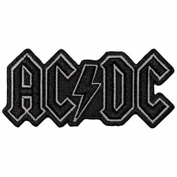 【予約商品】AC/DC Woven Patch: Black Logo (Standard)