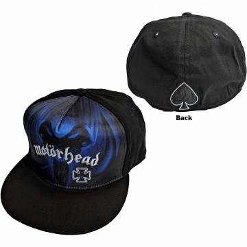 【予約商品】MOTORHEAD Unisex Snapback Cap: Rock 'N' Roll Blue Mono