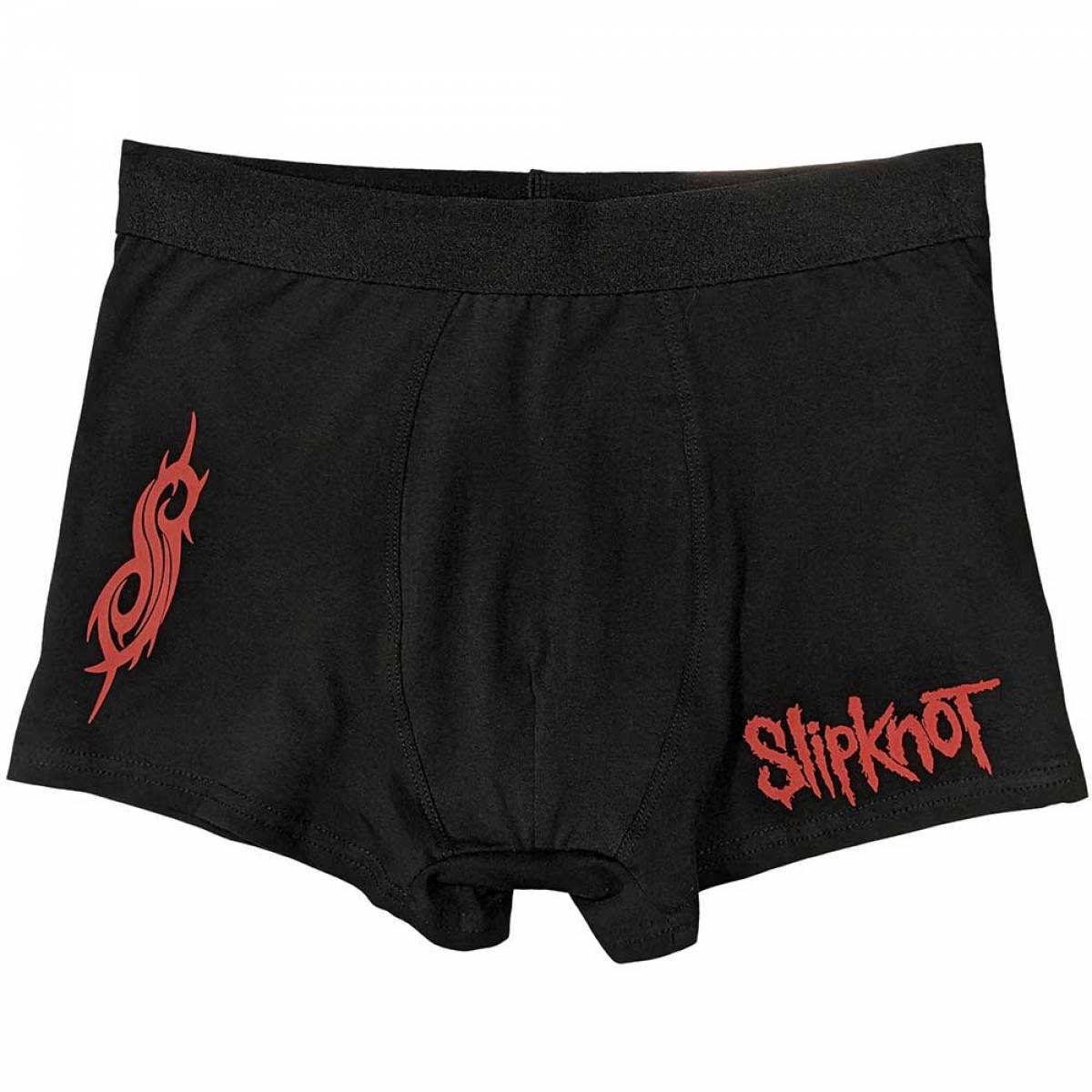 【予約商品】SLIPKNOT Unisex Boxers: Logo - BLACK
