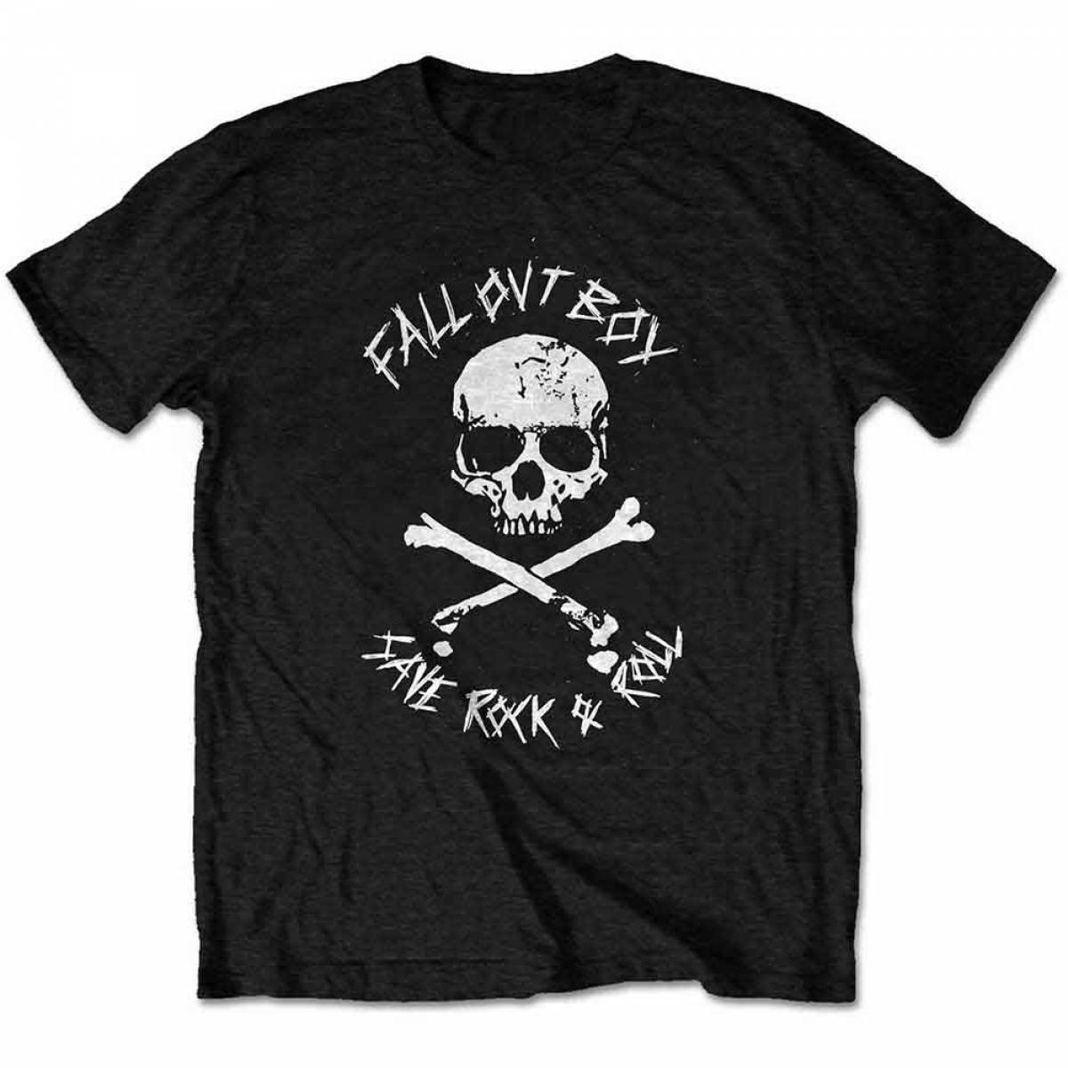 【予約商品】FALL OUT BOY バンドTシャツ ユニセックス: Save Rock and Roll (Black) - BLACK