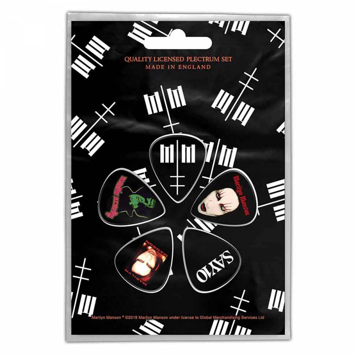 【予約商品】MARILYN MANSON Plectrum Pack: MM