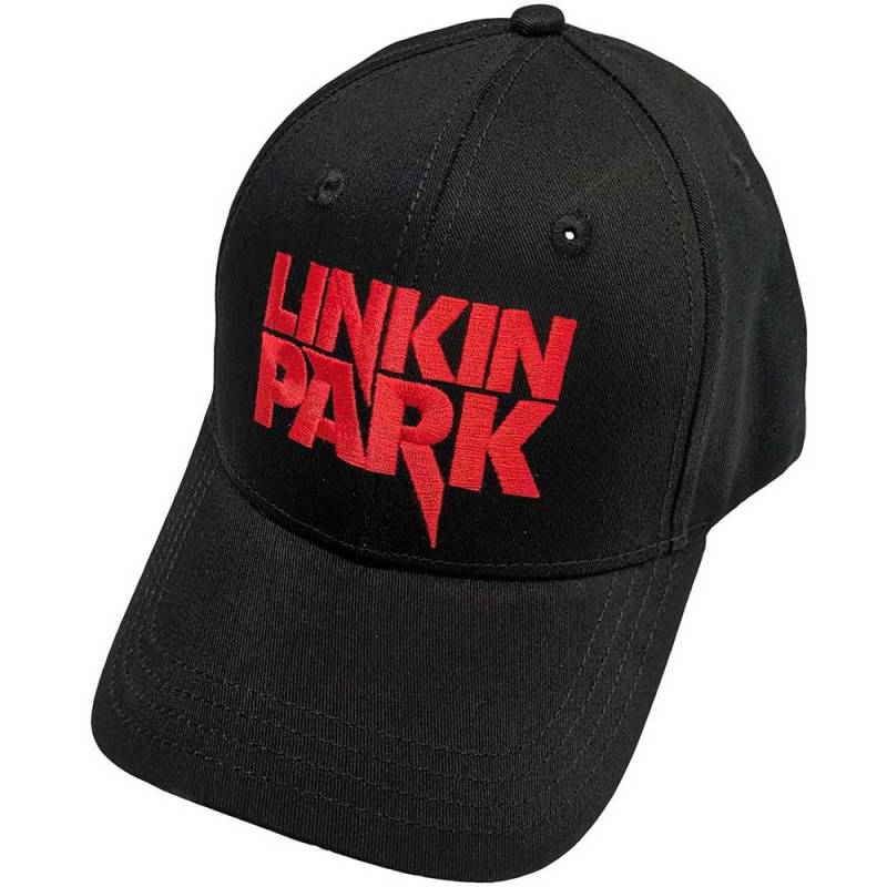 【予約商品】LINKIN PARK Unisex Baseball Cap: Red Logo (Black)