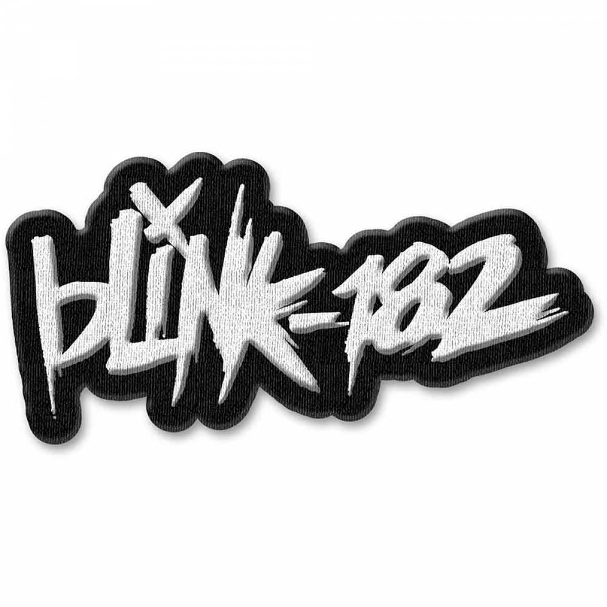BLINK-182 Woven Patch: Scratch (Standard)