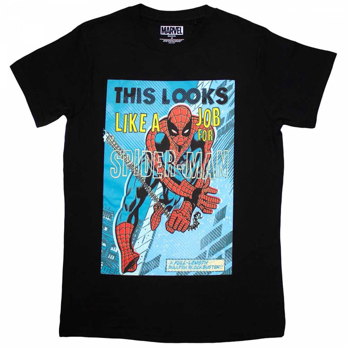 【予約商品】MARVEL COMICS ユニセックスTシャツ: Looks Like A Job For Spiderman