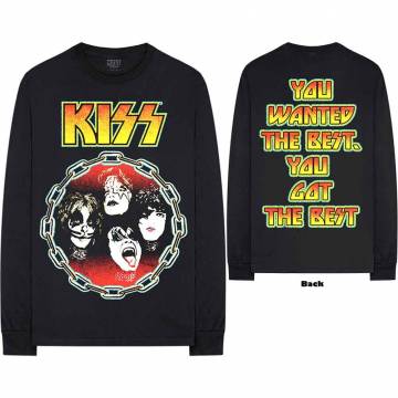 【予約商品】KISS Unisex Long Sleeve Tシャツ: You Wanted The Best (Back Print)