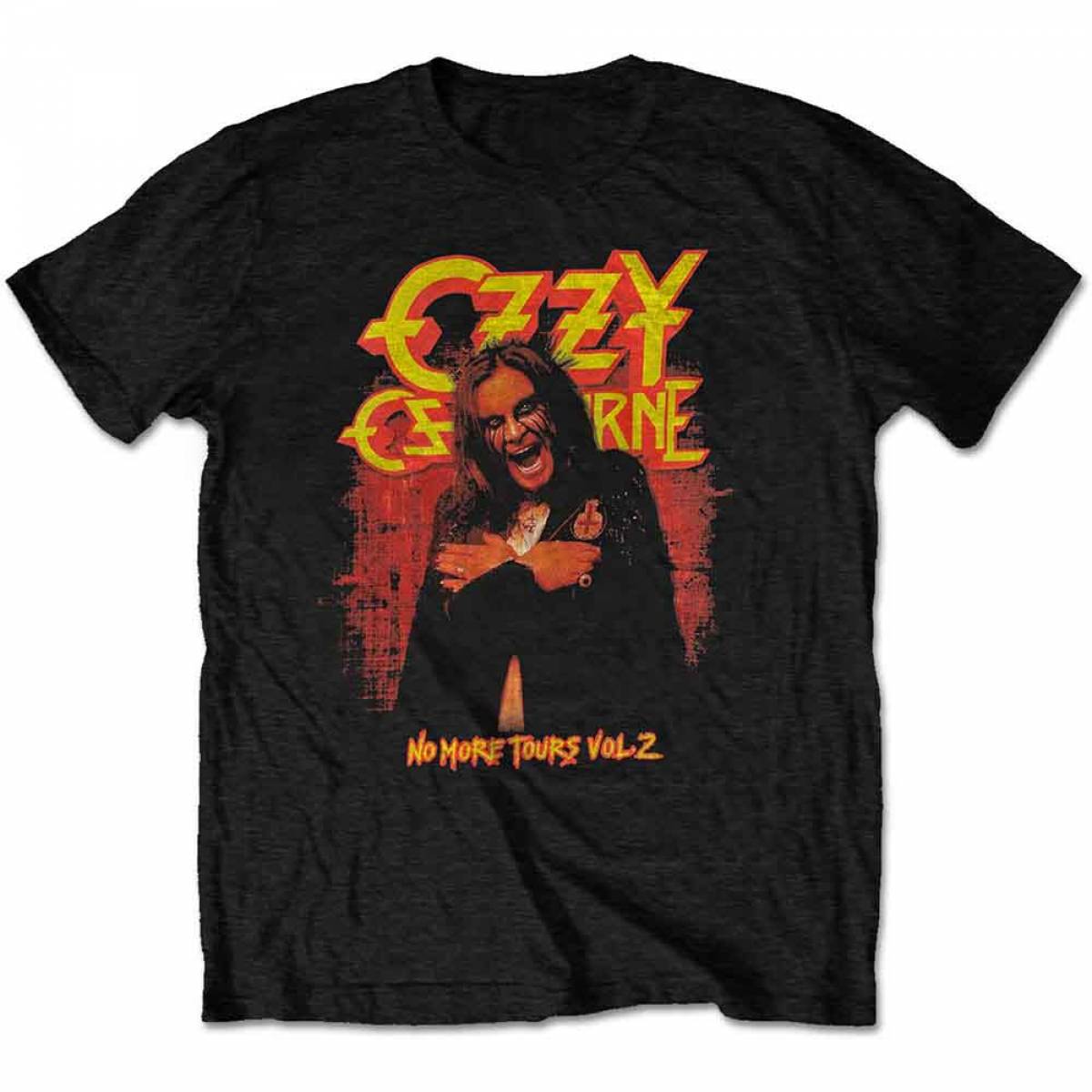 【予約商品】OZZY OSBOURNE バンドTシャツ ユニセックス: No More Tears Vol. 2. (Black) (Back Print & Collectors Edition) - BLACK