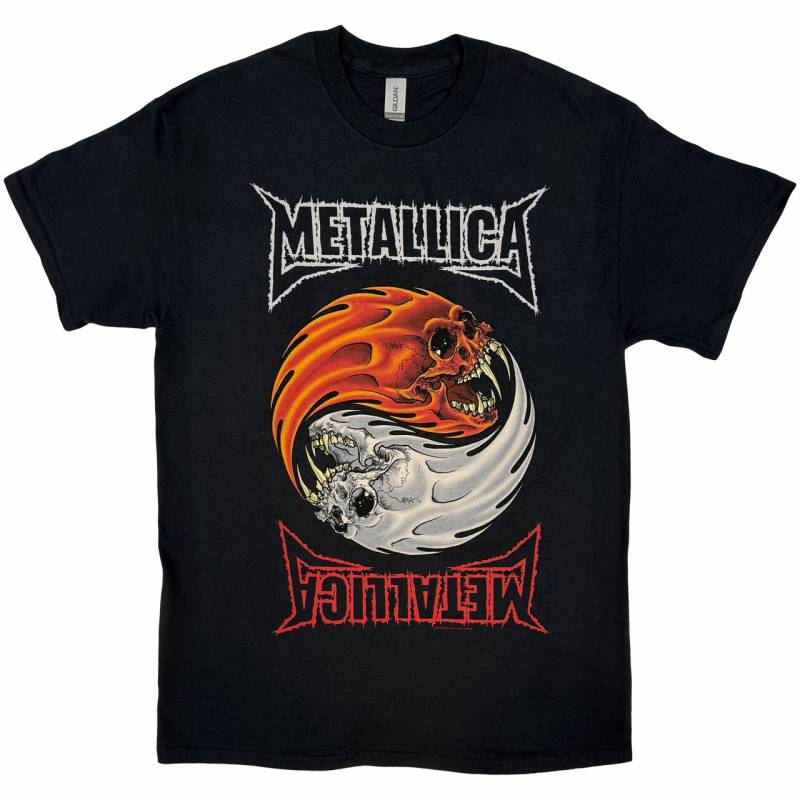 【予約商品】METALLICA バンドTシャツ ユニセックス: Yin Yang (Black)