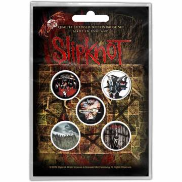 【予約商品】SLIPKNOT Button Badge Pack: Albums