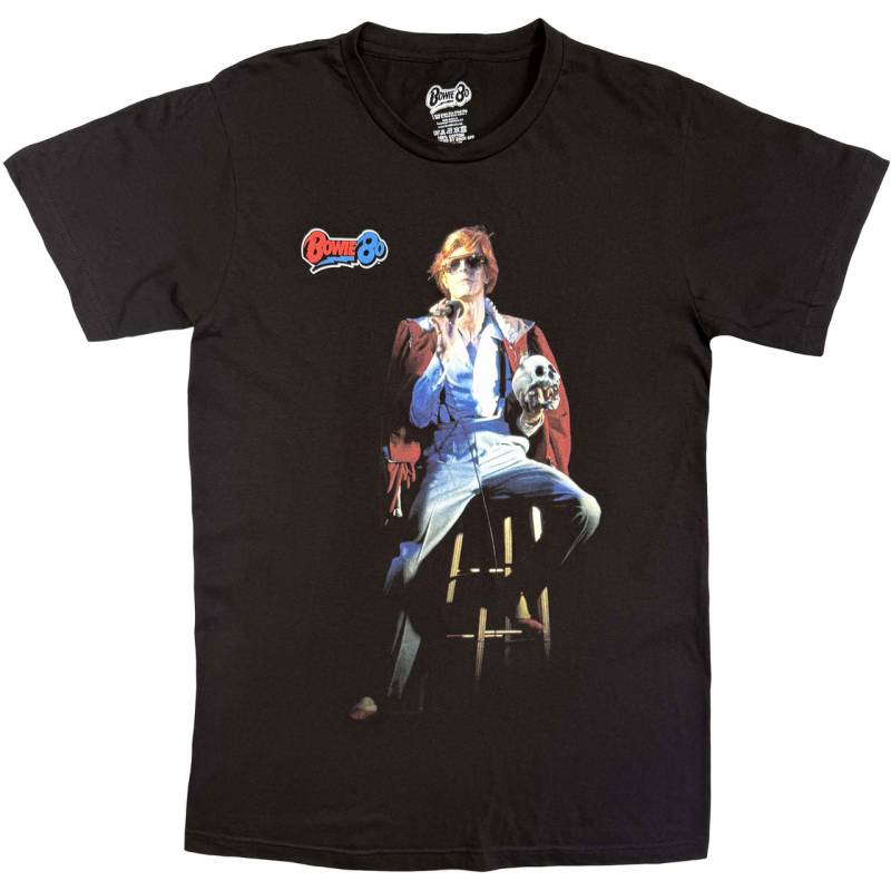 【予約商品】DAVID BOWIE バンドTシャツ ユニセックス: Diamond Dogs Tour (Black)
