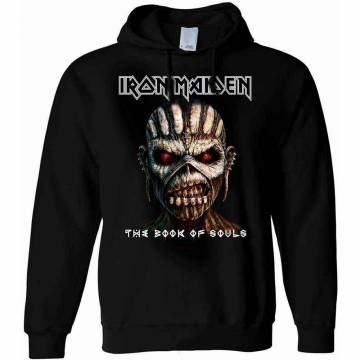 【予約商品】IRON MAIDEN Unisex Pullover Hoodie: The Book of Souls - BLACK