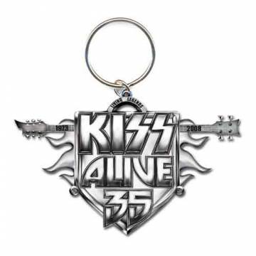【予約商品】KISS Keychain: Alive 35 Tour (Die-cast Relief)