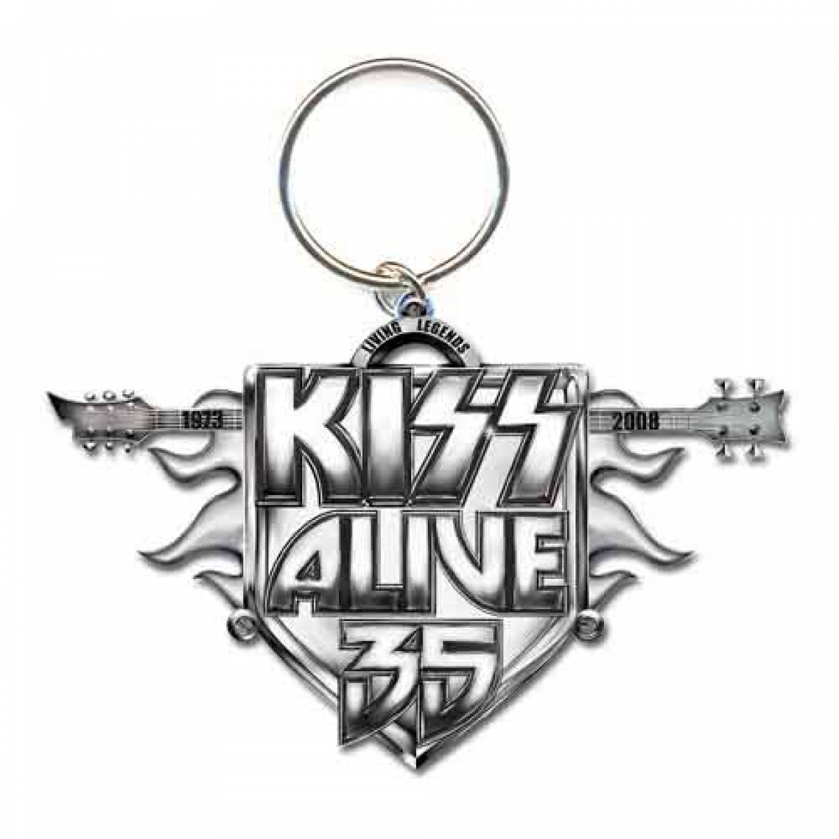【予約商品】KISS Keychain: Alive 35 Tour (Die-cast Relief)