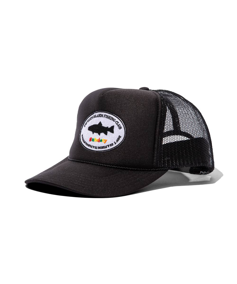 【予約商品】Subciety FISHER CAP- BLACK