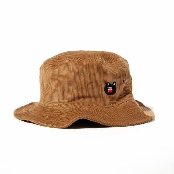 【予約商品】PUNK DRUNKERS (パンクドランカーズ)おーさんコーデュロイHAT - CAMEL