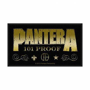 【予約商品】PANTERA Standard Woven Patch: Whiskey Label (Retail Pack)