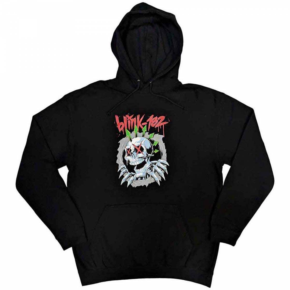 【予約商品】BLINK-182 Unisex Pullover Hoodie: Six Arrow Skull