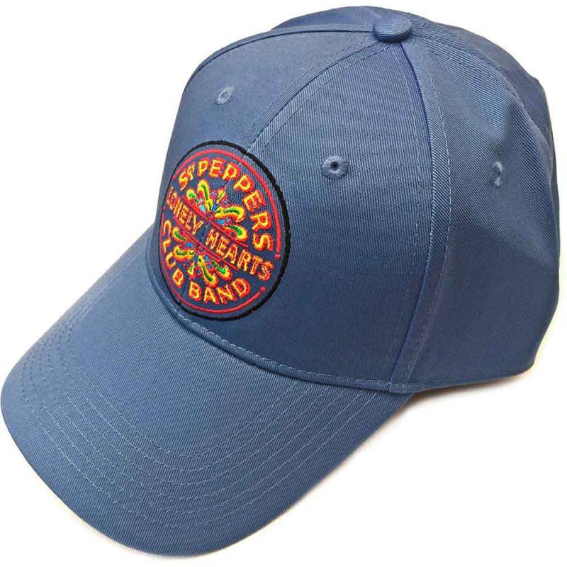 【予約商品】THE BEATLES Unisex Baseball Cap: Sgt Pepper Drum (Demin Blue)