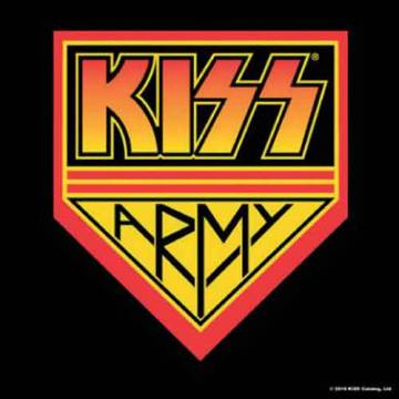 【予約商品】KISS Single Cork Coaster: Army Pennant