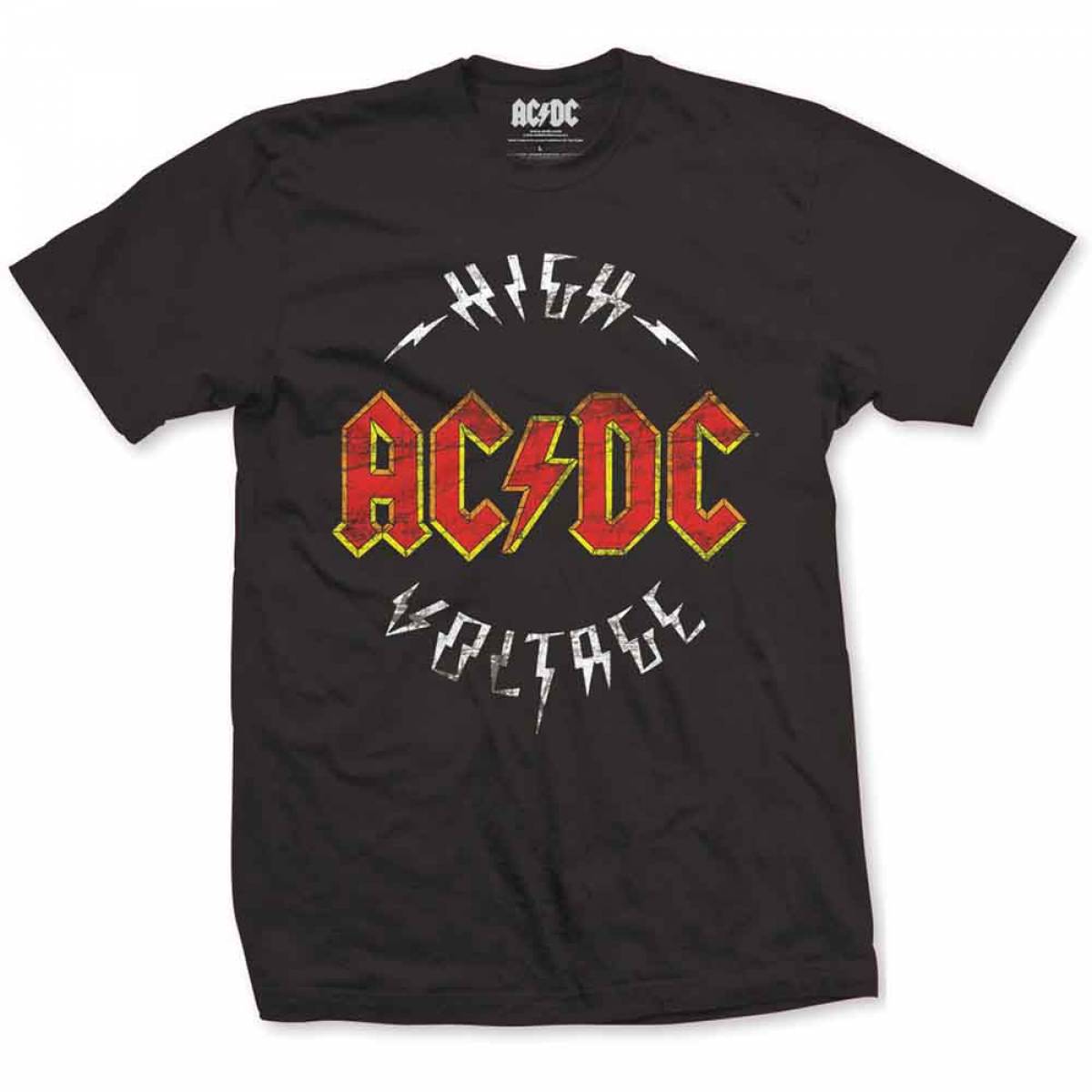 AC/DC ユニセックスTシャツ: High Voltage