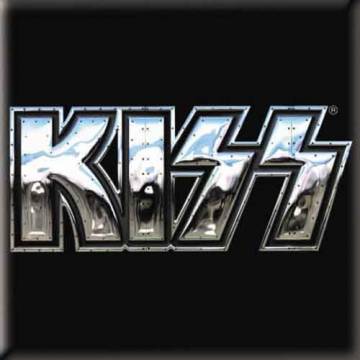 【予約商品】KISS Fridge Magnet: Chrome Logo