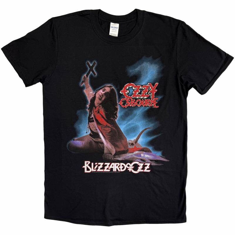 【予約商品】OZZY OSBOURNE バンドTシャツ ユニセックス: Blizzard of Ozz (Black)