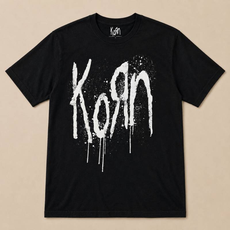 【予約商品】KORN バンドTシャツ ユニセックス: Still A Freak (Black) (Back Print)