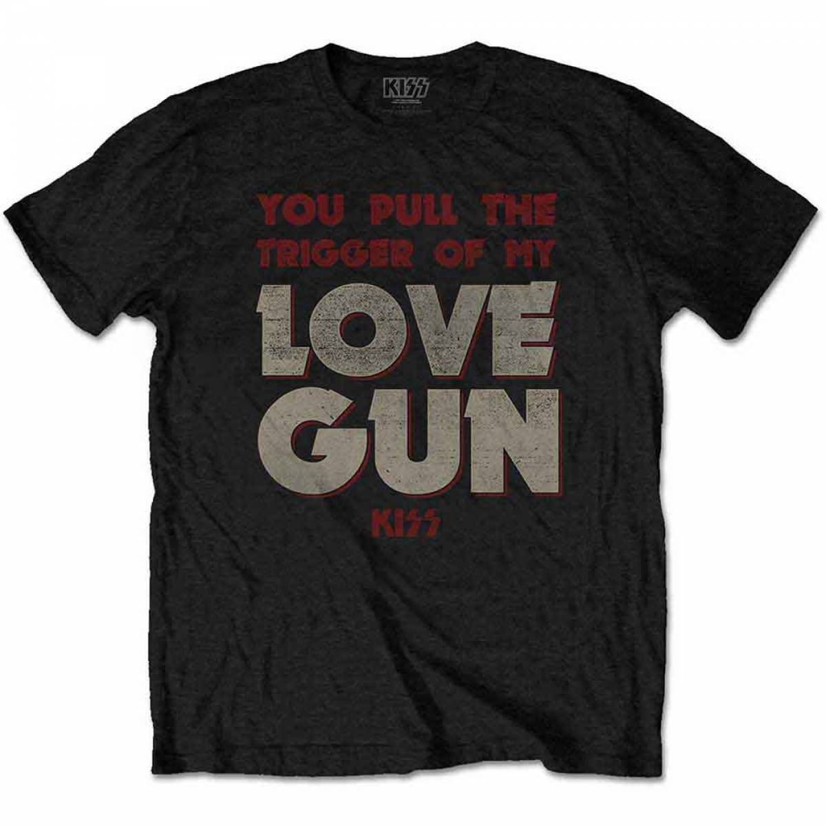 【予約商品】KISS ユニセックスTシャツ: Pull The Trigger