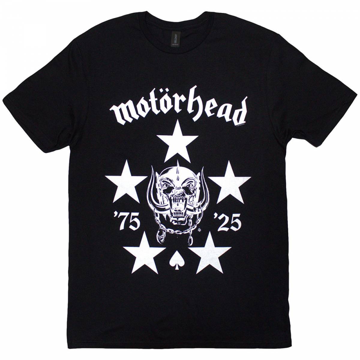 【予約商品】MOTORHEAD バンドTシャツ ユニセックス: 50 Years BMG Logo (Black) - BLACK