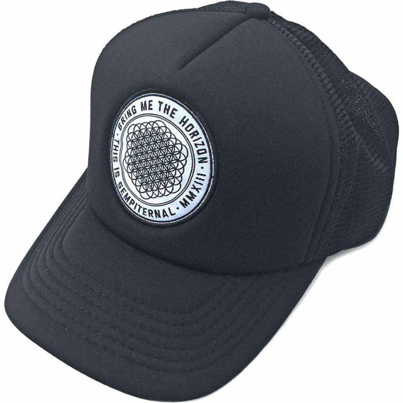 【予約商品】BRING ME THE HORIZON Unisex Mesh Back Cap: Sempiternal (Black)