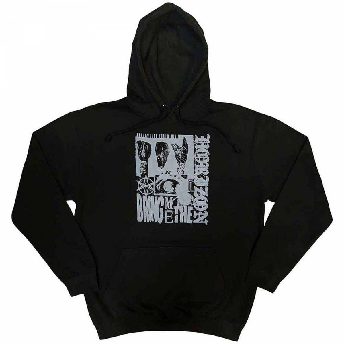 【予約商品】BRING ME THE HORIZON Unisex Pullover Hoodie: Bug - BLACK