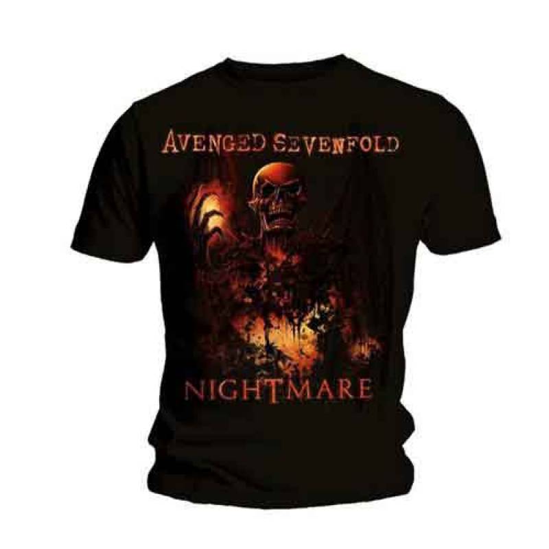 【予約商品】AVENGED SEVENFOLD バンドTシャツ ユニセックス: Inner Rage (Black)