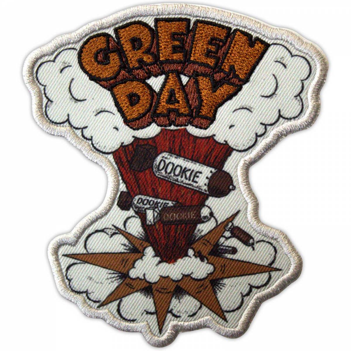 【予約商品】GREEN DAY Printed Patch: Dookie Bombs (Standard)