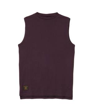 【予約商品】glamb(グラム)GB0225/CS21 : Mock Neck Tank Top / モックネックタンクトップ - Purple