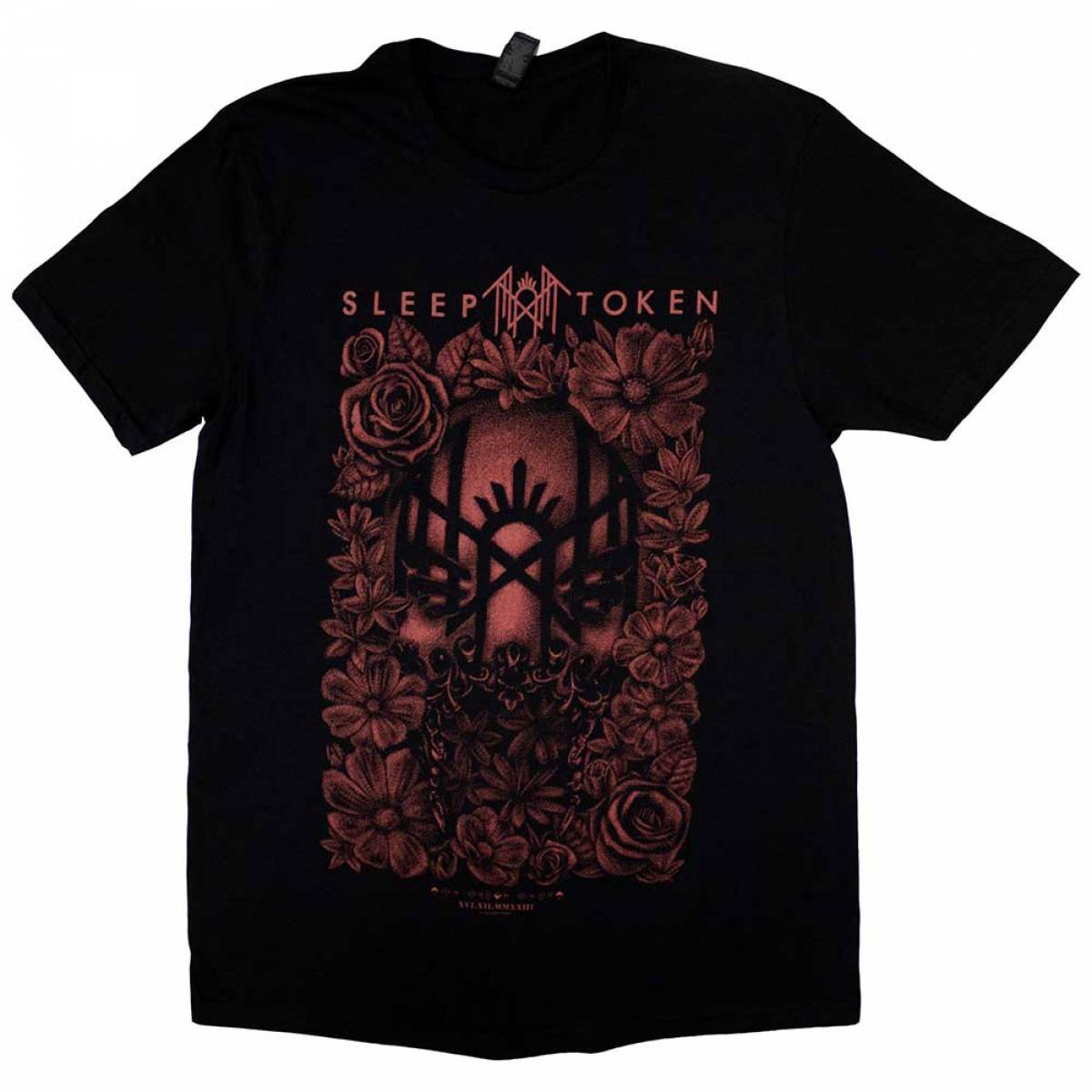 【予約商品】SLEEP TOKEN バンドTシャツ ユニセックス: The Black Heart (Black) - BLACK