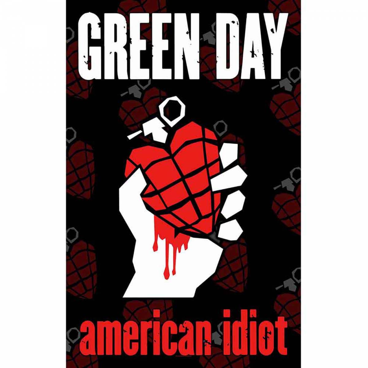 【予約商品】GREEN DAY Textile Poster: American Idiot