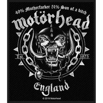 【予約商品】MOTORHEAD Woven Patch: Ball & Chain (Standard)