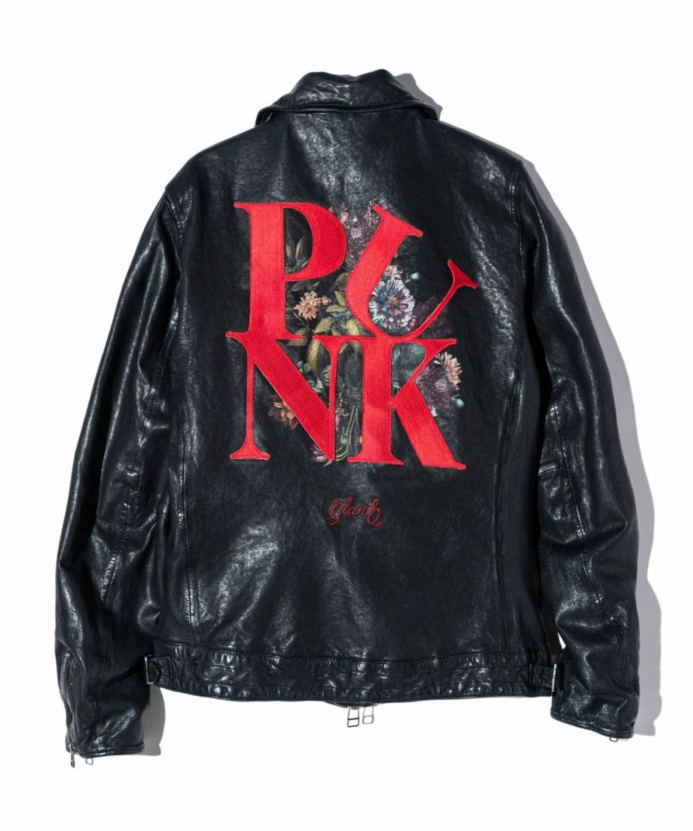 予約商品】glamb(グラム)GB0324/JKT01 : Punk Bouquet Riders 予約商品】glamb(グラム)GB0324/JKT01 : Punk Bouquet Riders