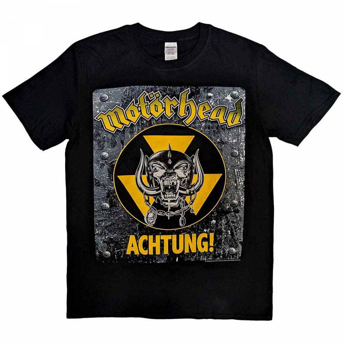 【予約商品】MOTORHEAD ユニセックスTシャツ: Achtung!