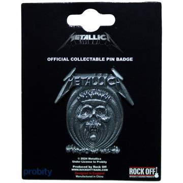 【予約商品】METALLICA Pin Badge: In Vertigo
