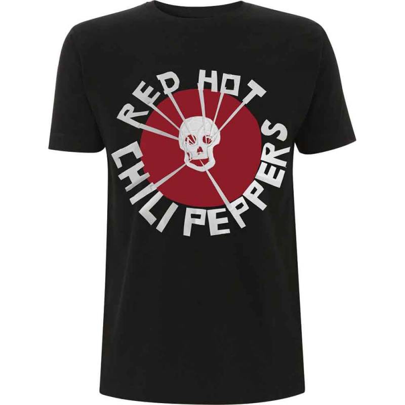 【予約商品】RED HOT CHILI PEPPERS バンドTシャツ ユニセックス: Flea Skull (Black)