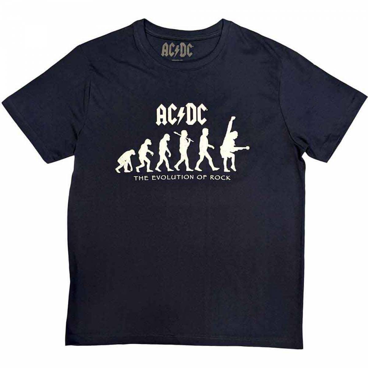 【予約商品】AC/DC ユニセックスTシャツ: Evolution of Rock