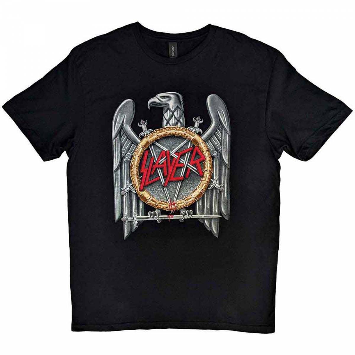 予約商品】SLAYER バンドTシャツ ユニセックス: Silver Eagle